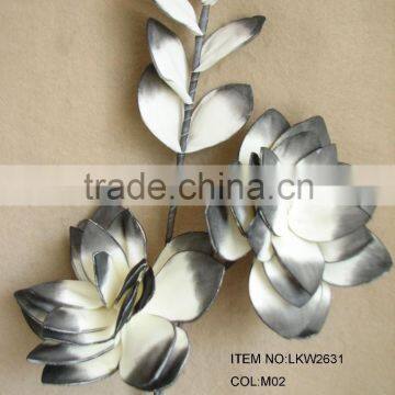 Canton Fair Decorative Artificial Dyed Eva Flower lutos 35" Succulent long Stem for Home Decoration