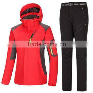 Custom women waterproof track suit