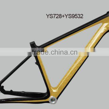 dengfu hot sale hardtail 26er mountain bike carbon fiber bicycle frame FM038