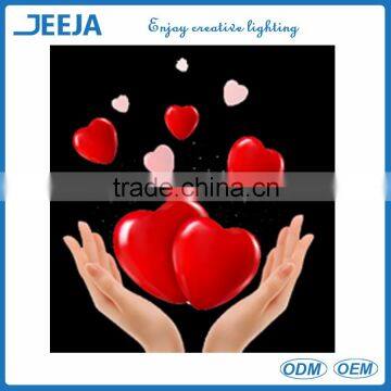 Led Floating Light For Home Decoration Heart Shape Led Night Light