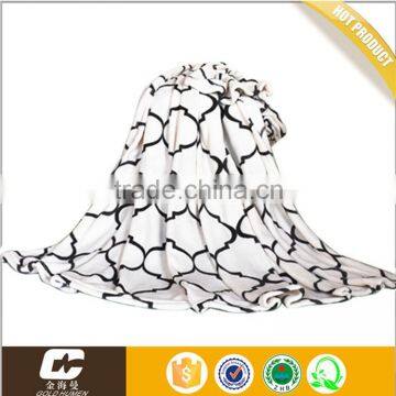 Knitted Hometextile Comfortable Coral Fleece Blanket photo-4