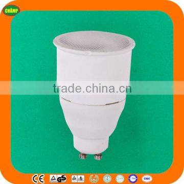 2014 ningbo new product ISO UL CE LVD EMC RoHS SASO approved fluorescent color energy saving lamp bedroom wall lamp