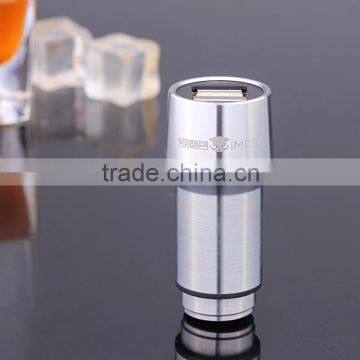 2015 Car Charger Adapter Cigarette Lighter Auto Universal Dual USB Port Car Charger For iPhone