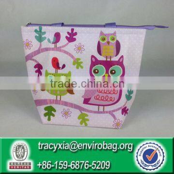 Outdoor fitness nonwoven disposable personalized funky lunch bags