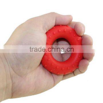 O ring shape silicone massage grip ball