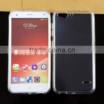 Smooth waterproof seal case For ZTE Blade S6 Tpu soft gel cover Colorful