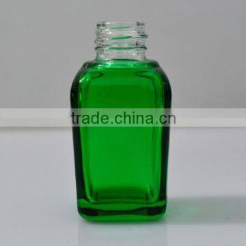 20ml green square glass dropper bottle/square bottle /20ml square glass bottles