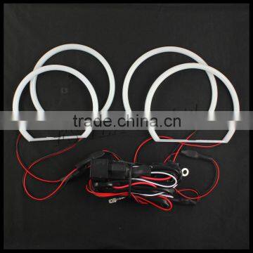 led angel eyes head lamp white cotton color smd led halo rings for bmw e46