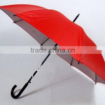 UV Coated Inside Silver Promotional Trendy High Quality Stick/ Straight Umbrella photo-2