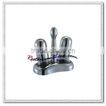 T013 Stainless Steel Double Heads Salt & Pepper Shaker Set With Wintersweet Base