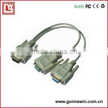 vga to 2vga y cable splitter cable