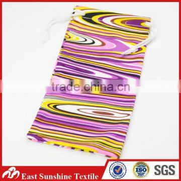Microfiber Eyewear Drawstring Bag With Picture Printing photo-2