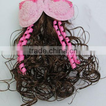 Plush cute hat Hair bow Baby Hairpiece clip