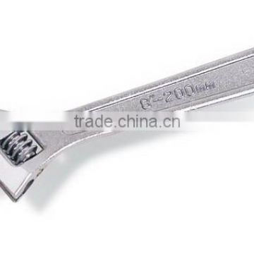 8" Adjustable Wrench Chorm Plated