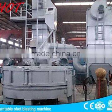 Hot selling rotating table type blast cleaning machine with low price