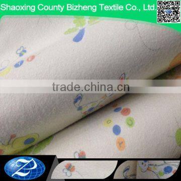 Custom print waterproof fabric for baby rubber diaper changing mat