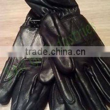 Full Black Riding Gloves