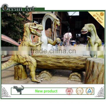 New popular the last supper of dinosaur for amusement equipment