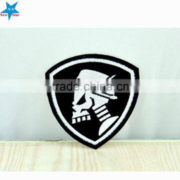 Custom self-adhesive embroidery mini textile patches,wool embroidery patches,embroidery gun patch