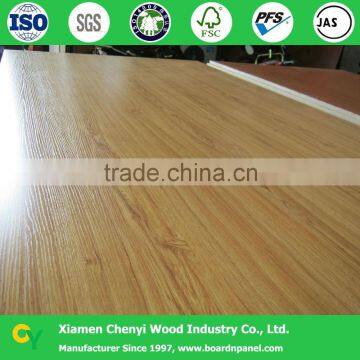 melamine faced laminate furniture boards