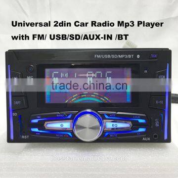 Universal Double 2 Din Car Audio Car Mp3 Player With UBS SD Aux-in ,bluetooth fm am Modulator photo-4