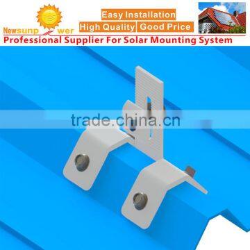 Metal Roof Solar pv Mounting Supports Solar Mount