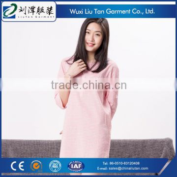 double cloth breathable delicate sleepwear for women