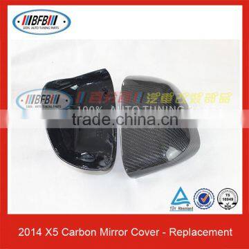 Carbon Fiber Replacement Mirror Cover For BMW X5 F15 X6 F16 photo-4