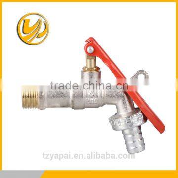 China supplier brass lock cock faucet/ bibcock