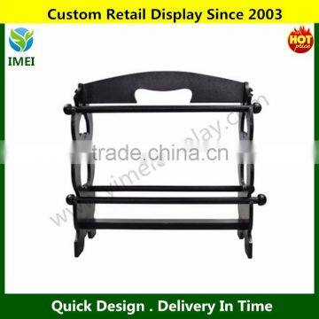 Wooden Bangle Stand Bracelet Display Rack, Black YM6-177                        
                                                Quality Choice