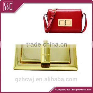 Square lock,turn lock bag hardware accessory,handbag wist lock