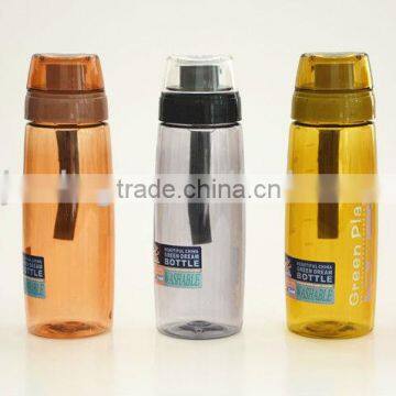 100% Food Grade Tritan Material Creative Sports Water Bottles 1000ml