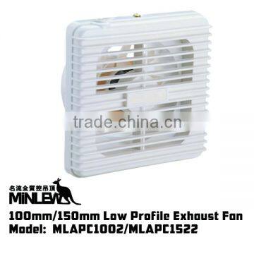 4-/6/8-inch window mounted full plastic bathroom exhaust fan