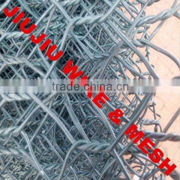 Anping Jiujiu hexagonal galvanized gabion box best prices