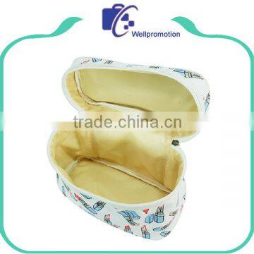 Ladies Large Size Canvas Cosmetic Bag Set Makeup Organizer Bag With Handle photo-5