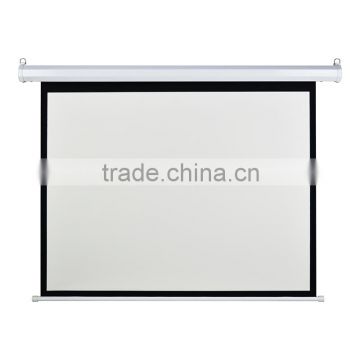 Home Theater Motorized Projection Screen 60"-300" with CE certificate