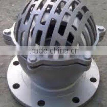 DN50-DN300 PN16/CLASS 125 foot valve with strainer