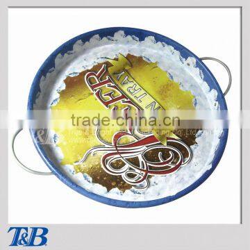 Tin Tray with Handle