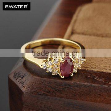 China Supplier Dubai Gold Engagement Rings Gold Design For Girls photo-5