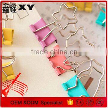 Professional Crafts Colorful Shapes Metal Binder Clip photo-2