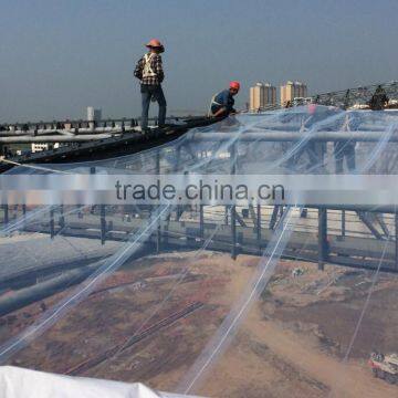 Wind Resistant Clear ETFE Coated Film Tensile Fabric Architecture Greenhouse photo-5