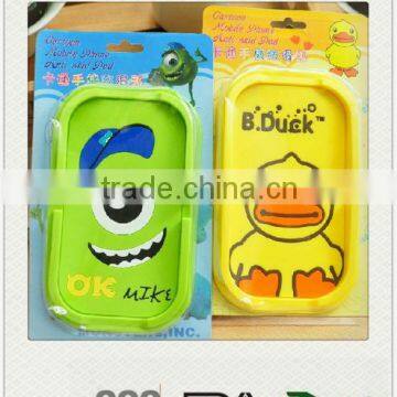 Duck cartoon car anti slid mat for smart phone