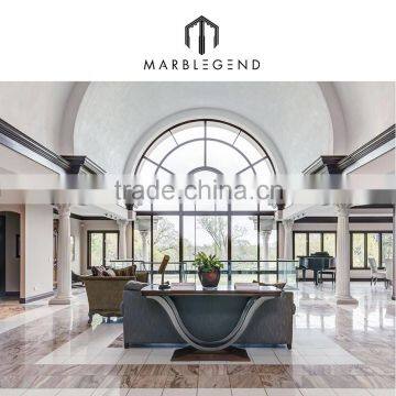 Roman Round Pillars Marble Column Natural Stone Columns
