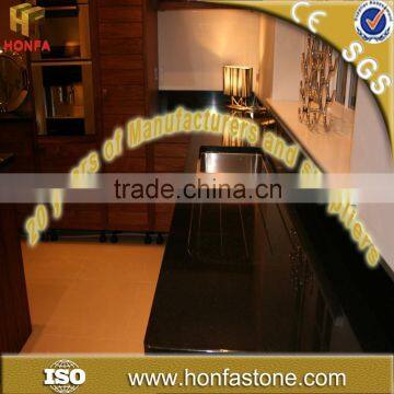 Factory price zimbabwe black granite countertop for sale