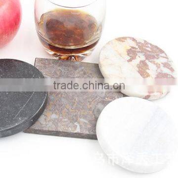 Bulk coasters natural marble stone tea coasters