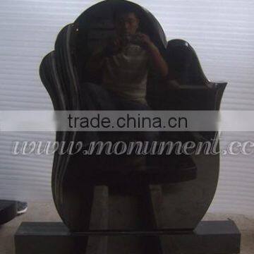 Shanxi Black Granite Monuments, China Black Granite Monument photo-4