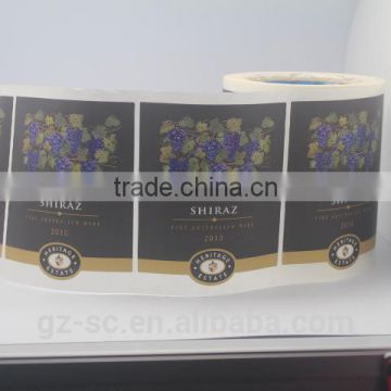 Adhesive sticker roll for promotion GZSC-AS023