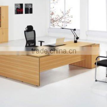 2012 modern commercial furniture office desk with side table