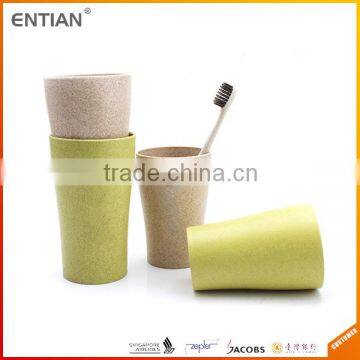 Toothbrush and Cup Set, Wheat Plastic Cups Drinking Cups photo-3