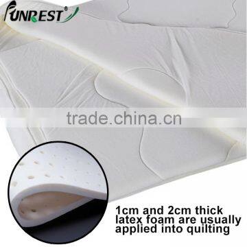thin latex quilting foam sheet for mattress